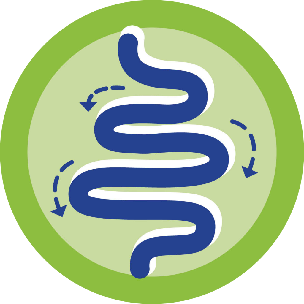 Logo des Online-Selbsthilfe-Trainings "Mein Reizender Darm"